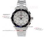 High Quality Swiss Replica Tag Heuer Formula 1 White Dial Stainless Steel Mens Watch